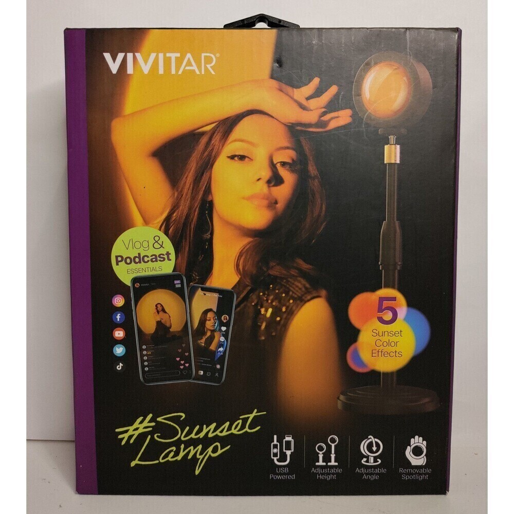 Selfie Light Multiple Different Settings and Colors by Vivitar